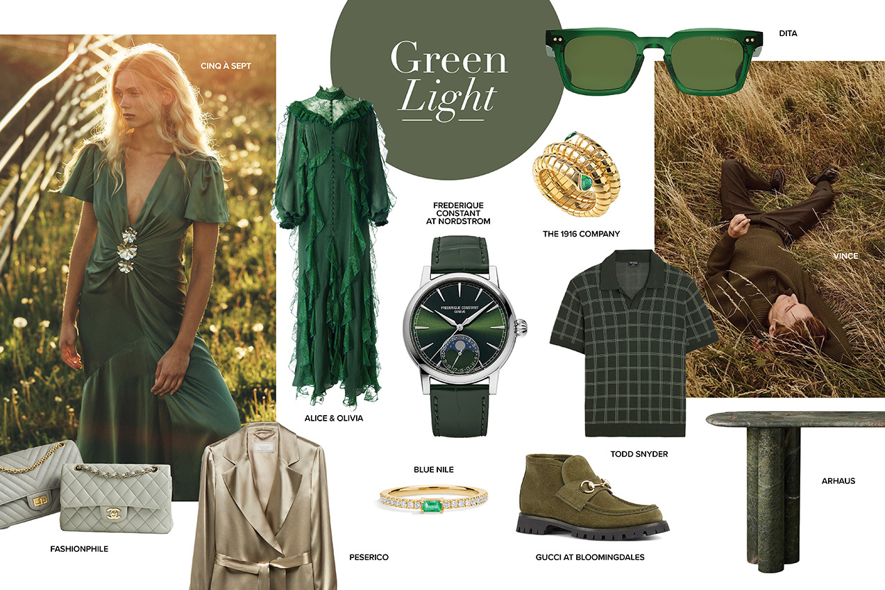 Fashion Island Magazine | Volume 21: Green Light Fashion Picks