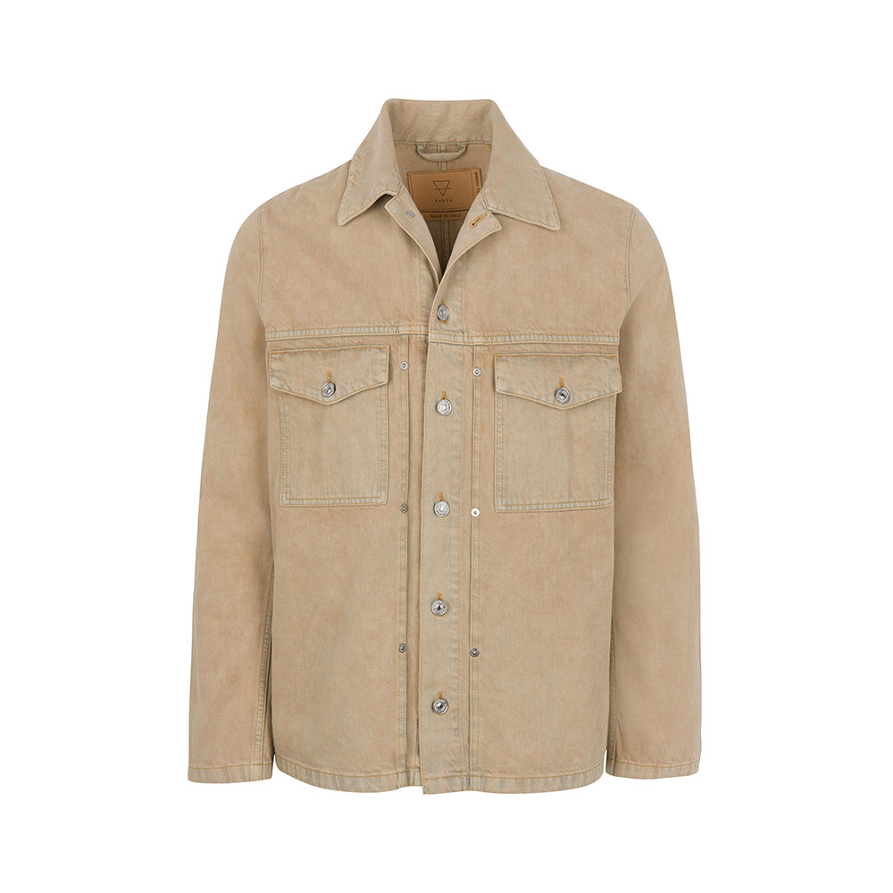 Pleated Overshirt at 7 For All Mankind